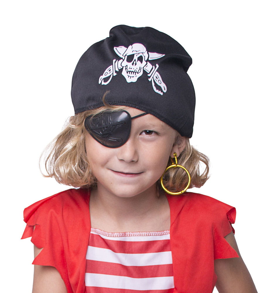 Piracka przepaska na oko i kolczyk SR5661 Arpex